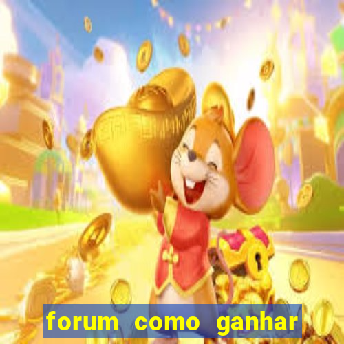 forum como ganhar na loteria